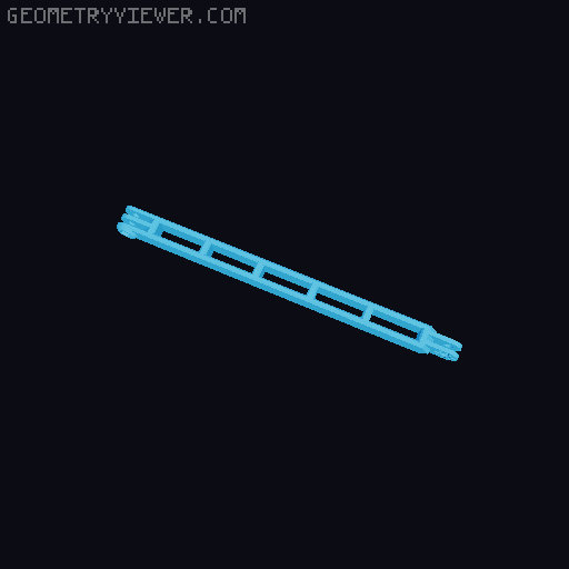 Anti-droop detented arms for Modular Mounting System 3D model thumbnail
