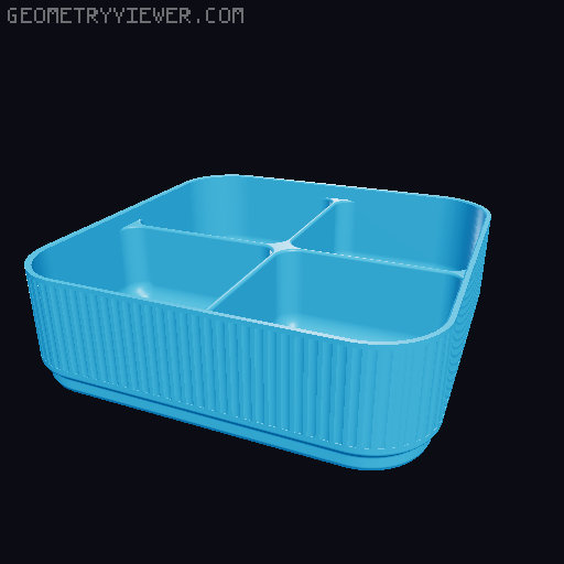 Magic Organizer (For Lego and other items) 3D model thumbnail