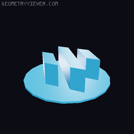 Trident Theme remixed for Ender 3 s1 3D model thumbnail