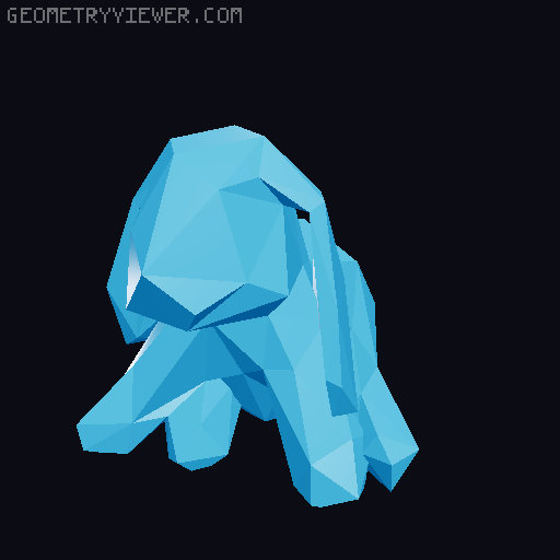 Low-Poly Bookmarks 3D model thumbnail