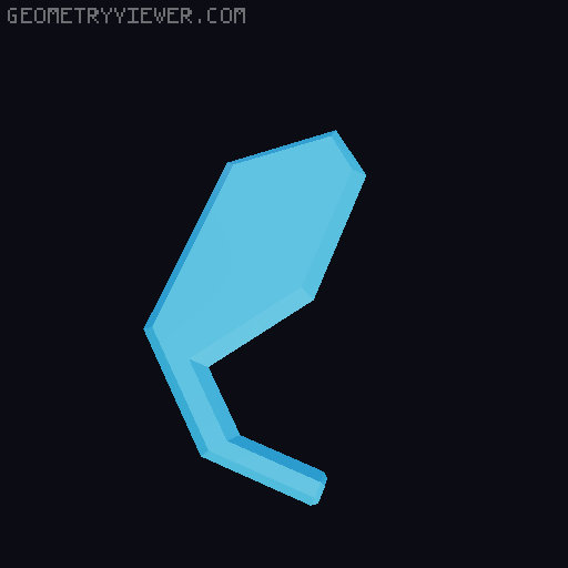 Low-Poly Chikorita 3D model thumbnail