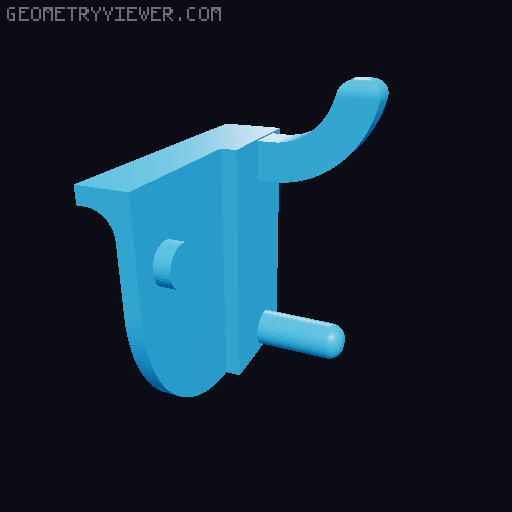 Ultimate Drawer System XL Pegboard Adapter 3D model thumbnail