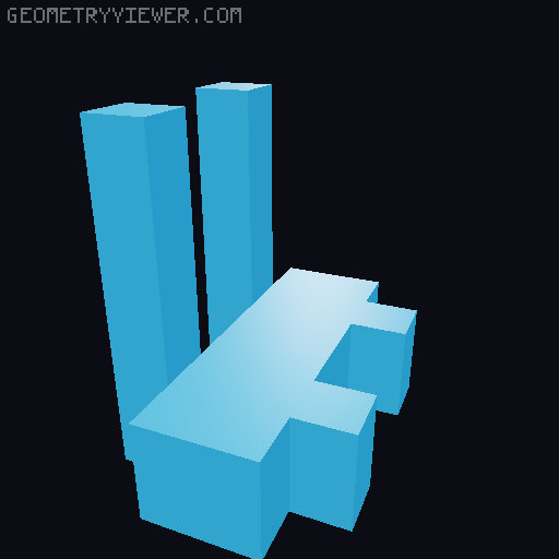 Minecraft Picking Chicken Toy 3D model thumbnail