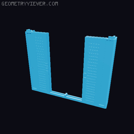 Star Wars 3.75" imperial fortress 3D model thumbnail