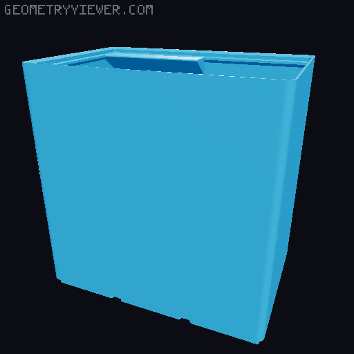 Gridfinity cups height 18 (130mm) collection 3D model thumbnail