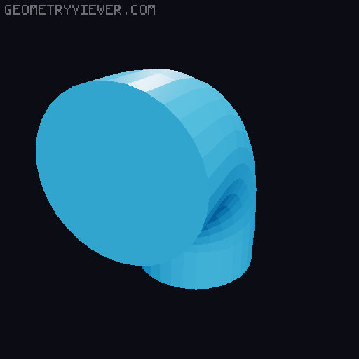 Ball Joint Mount 3D model thumbnail