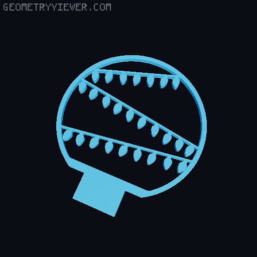Customizable Christmas Snow Globe - LED Light Remix 3D model thumbnail