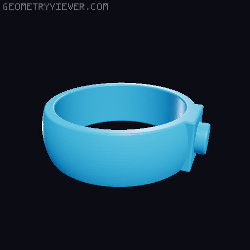 The Brick Ring of Creativity 3D model thumbnail