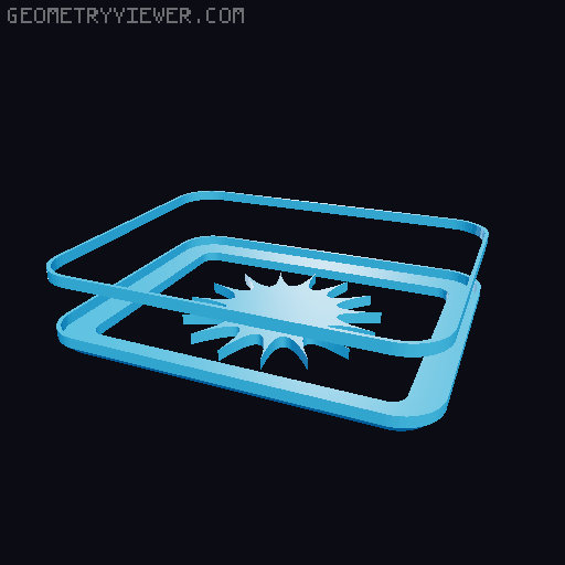 Travel Soap Dish, Neat and Compact when traveling and Using (Single colour version also included) 3D model thumbnail