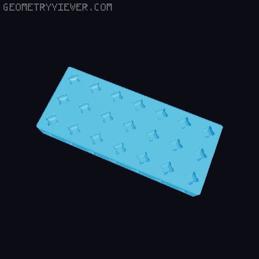 PrintABlok.....longer, wider, diagonaler 3D model thumbnail