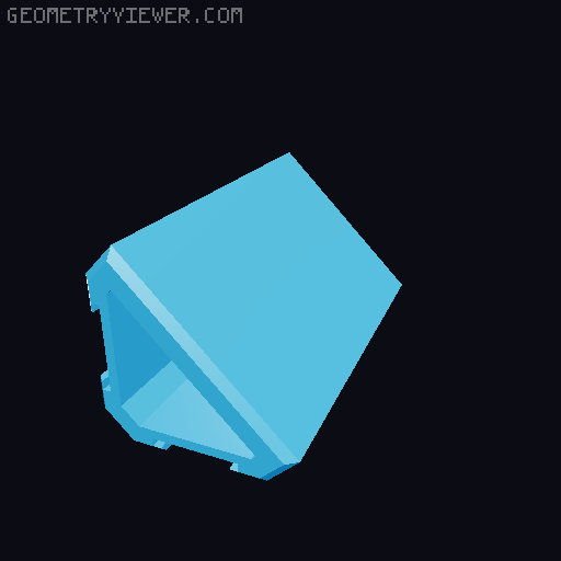 Modular Organizer 3D model thumbnail