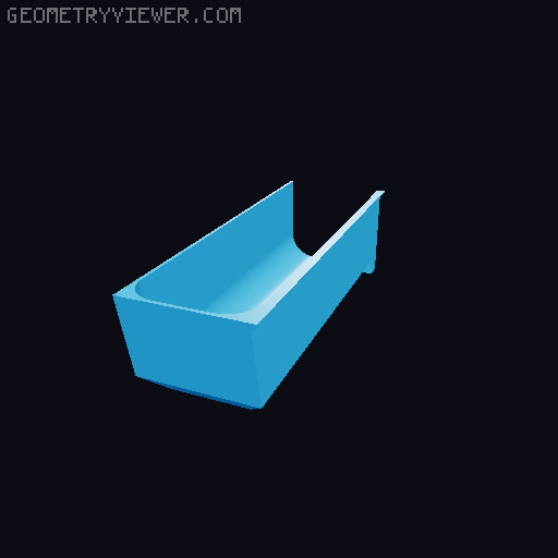 Modular Drawer Organizer Remix 3D model thumbnail