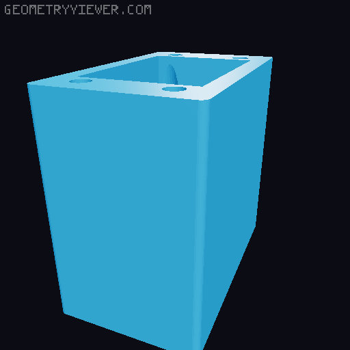 Micro Plastic Shredder mods 3D model thumbnail