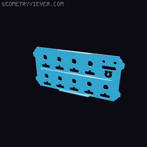 Resistor decade box with selectable encoders 0r to 999.999.999r 3D model thumbnail