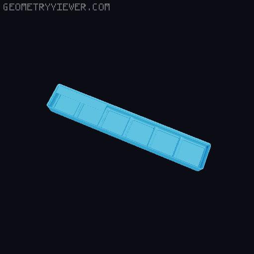 Gridfinity cups height 3 (25mm) collection 3D model thumbnail