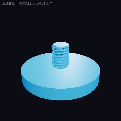 Headphone holder 3D model thumbnail