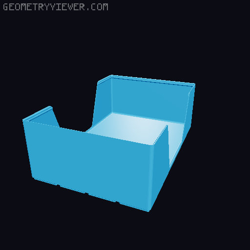 Gridfinity wall cutout collection 3D model thumbnail