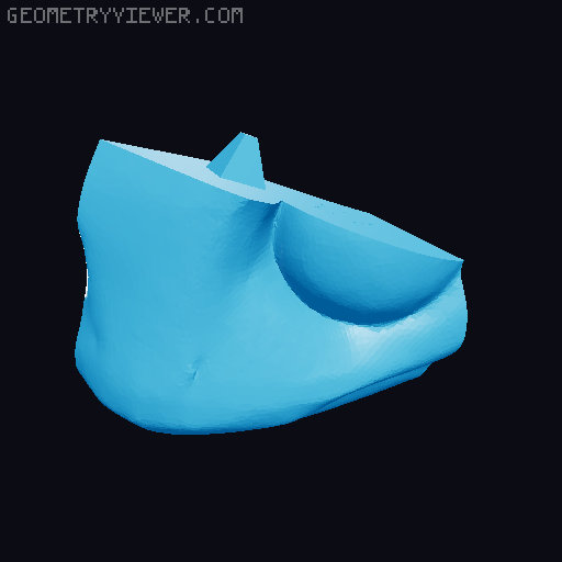 Toothless 3D model thumbnail