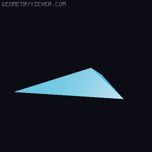 Geometric Unicorn wall art (only for Princess) 3D model thumbnail