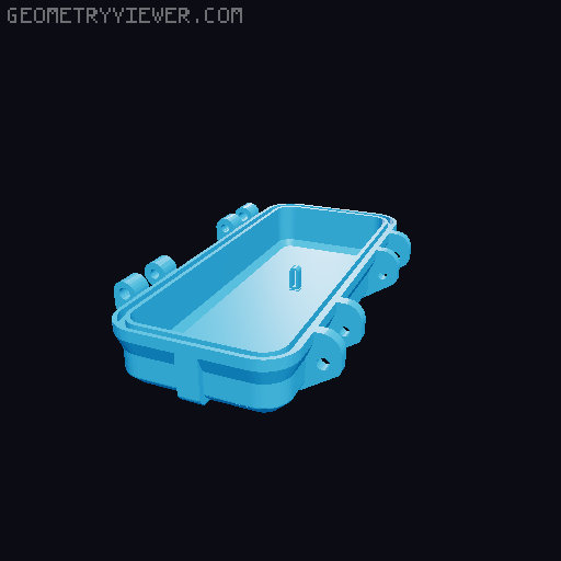 Box MINI 13 3D model thumbnail