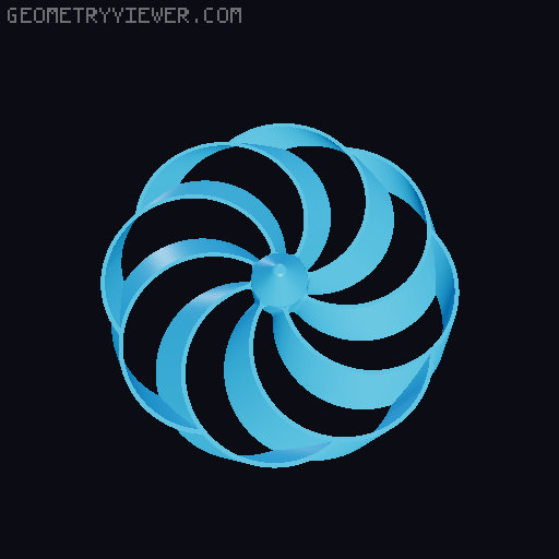 Toroidal Propeller Pack 3D model thumbnail