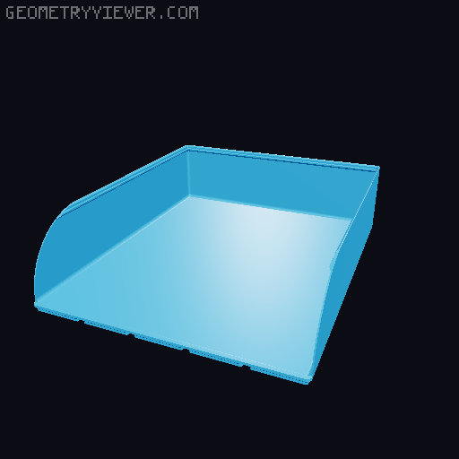 Gridfinity rouded bins collection all sizes 3D model thumbnail