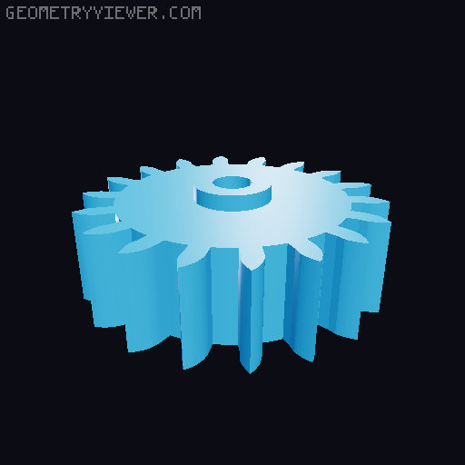 Pendulum Clock 3D model thumbnail