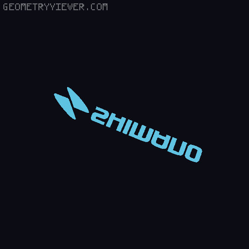 Shimano reel spool box 3D model thumbnail