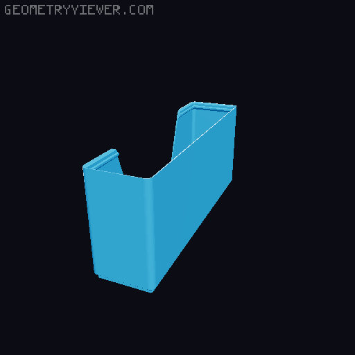 Gridfinity wall cutout collection 3D model thumbnail