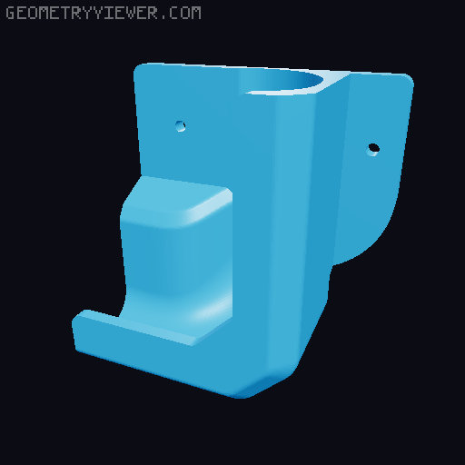 Steam Deck (OLED) Wall Mount 3D model thumbnail