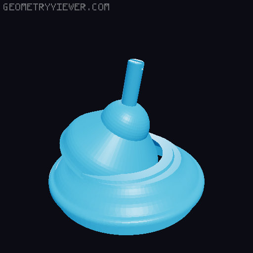 Trophy: World's Best CSS Developer / (Glueable + Lid) edition 3D model thumbnail