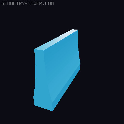 Geometric Unicorn wall art (only for Princess) 3D model thumbnail