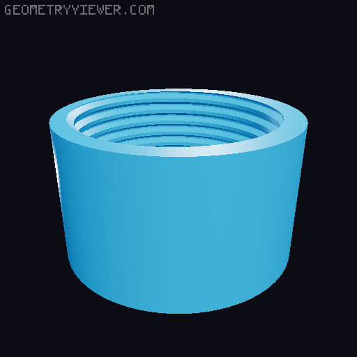 Brawny: Paper Towel Tube Model Rocket for D12 motors 3D model thumbnail