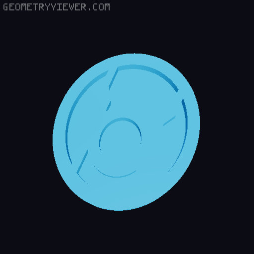 Lantern Corps for Cisco Gold Ring ( Green Lantern ) 3D model thumbnail