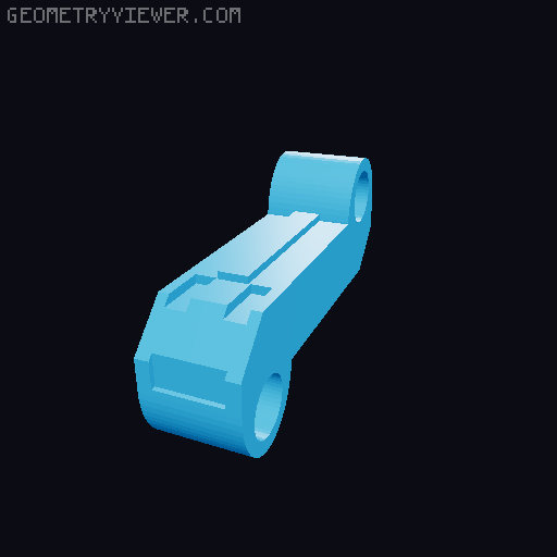 40mm frame parts 3D model thumbnail