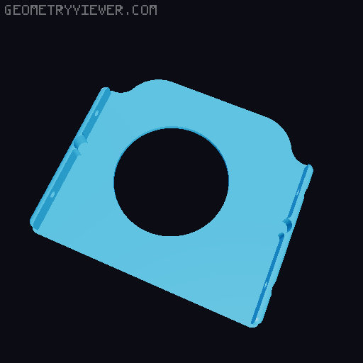 Neptune 4 HGX Fan5015 3D model thumbnail