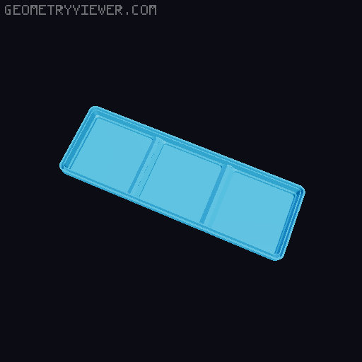 Cardboard Gridfinity Bins (rebuilt for better accuracy) 3D model thumbnail