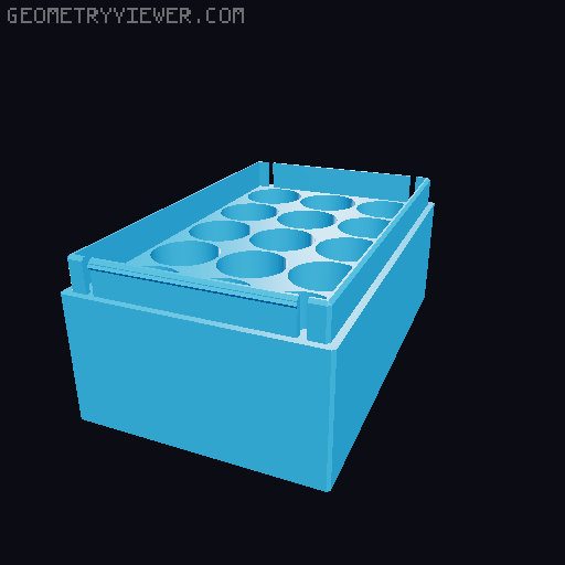 Configurable Remix Duncans Boxes 3D model thumbnail