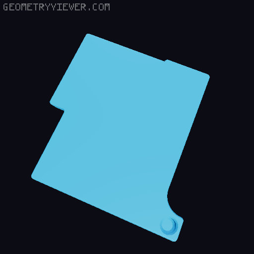 Kinetic Box with bottom 3D model thumbnail