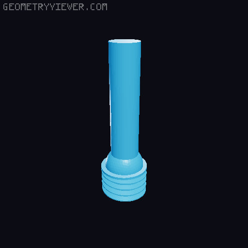 Drill adapter_Filament Spool Winder 3D model thumbnail