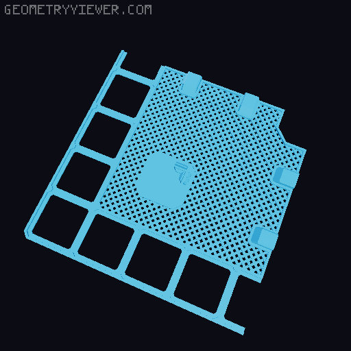 Table War - Board Game 3D model thumbnail