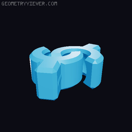 200% Dummy 13 Modified 3D model thumbnail