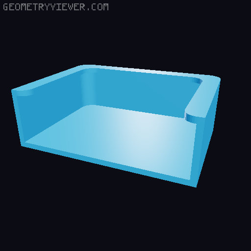 Holder aqara HSW 3D model thumbnail