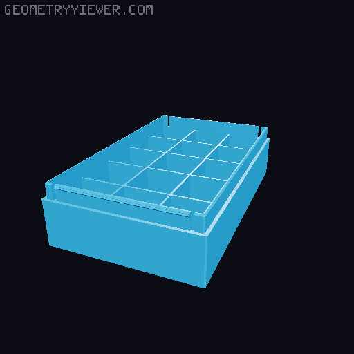 Configurable Remix Duncans Boxes 3D model thumbnail