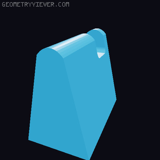 Minimalist eyeglasses holders (4 variants) 3D model thumbnail