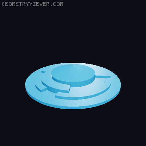 Cryptex 3D model thumbnail