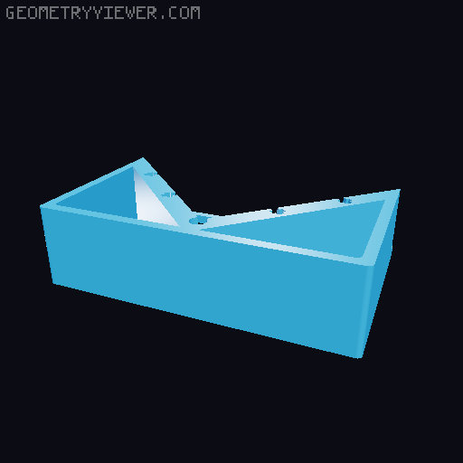Table Saw Spline Jig 3D model thumbnail