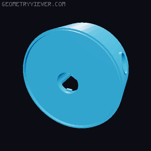 "Tuna Can" space habitat 3D model thumbnail