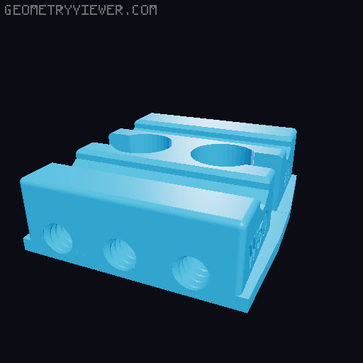 Wooden railway bridges for Stemfie - Mosty dřevěné vláčkodráhy pro Stemfie 3D model thumbnail