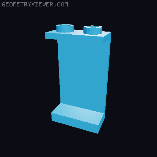 Lego Bricks 3D model thumbnail